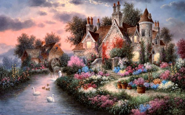 Дэннис Льюэн художник картины