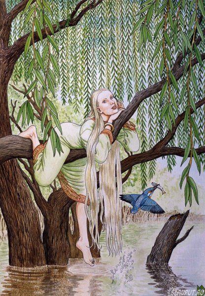 Художник Николай Фомин "Верба".