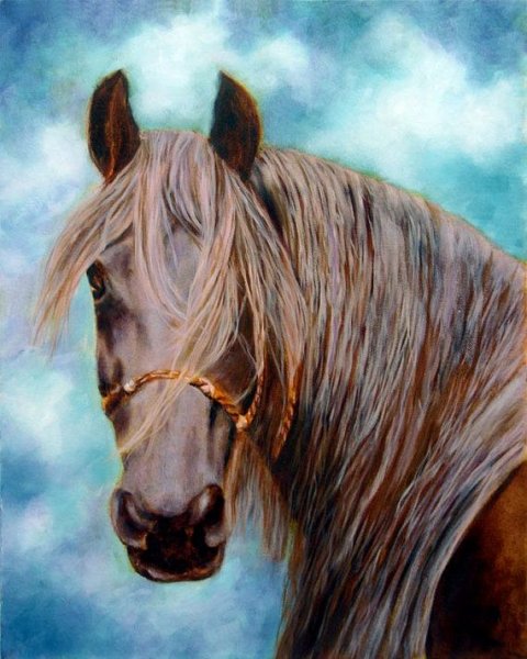 Портрет лошади