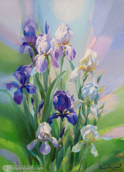 Алмазная мозаика Гранни Ирис