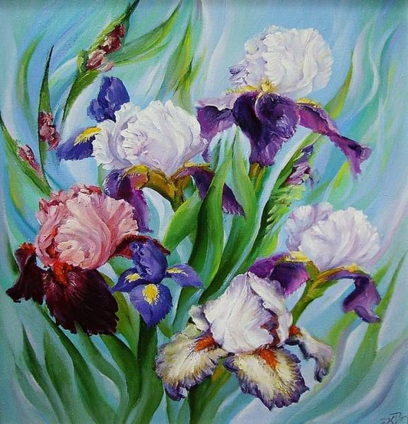 Энн Мортимер акварель