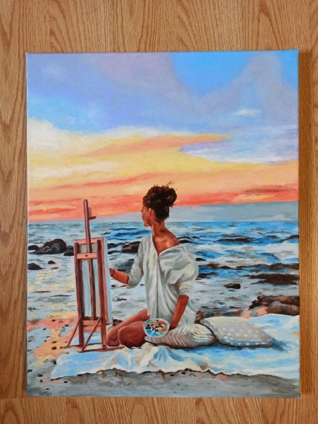 Виктор Бауэр море живопись