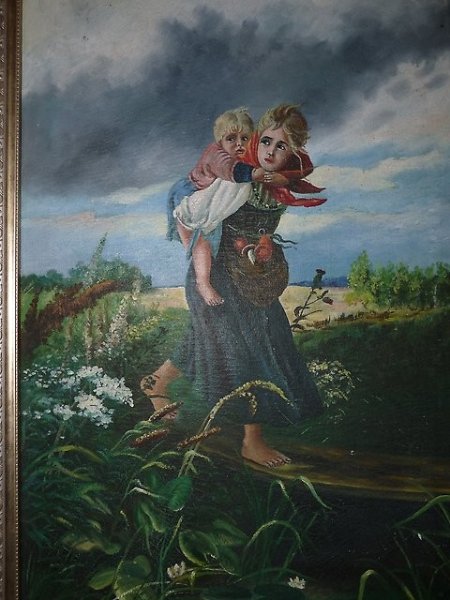 Константин Маковский дети бегущие