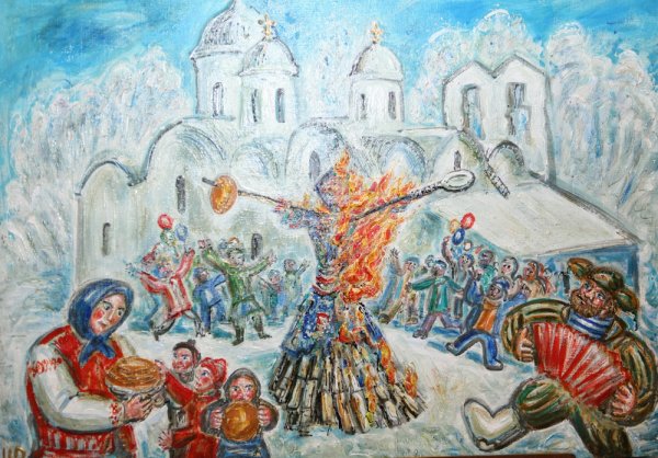 Композиция на тему Масленица