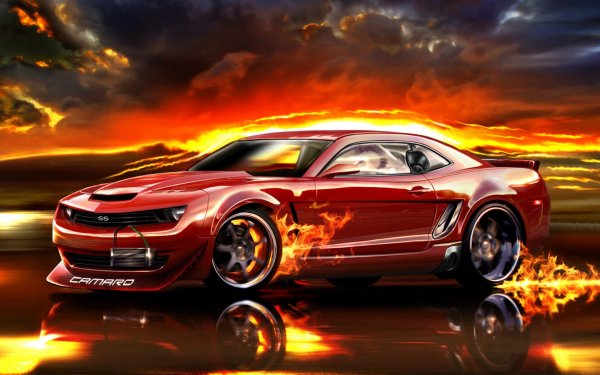 Шевроле Камаро скорость