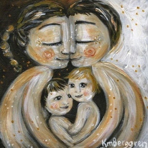 Кэти Берггрен картины семья