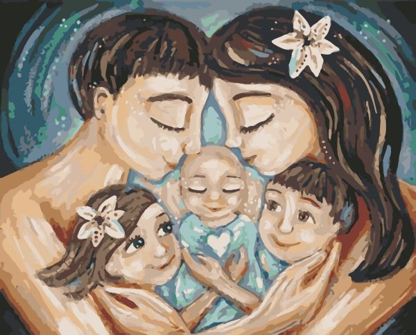 Мама и ребенок иллюстрация