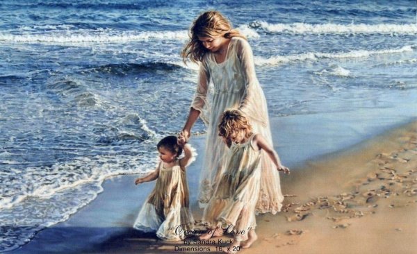 Мама и сын картина