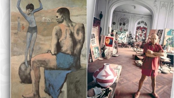 Пикассо фигуры на берегу моря 1931