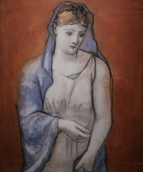 Пикассо Купальщица картина