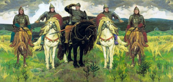 Илья Муромец три богатыря картина