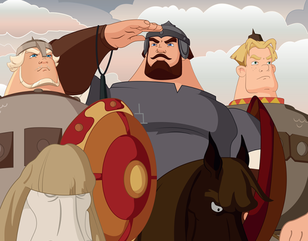 Богатыри в дозоре