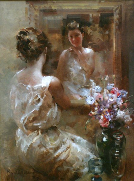 («Отражение в зеркале», 1840