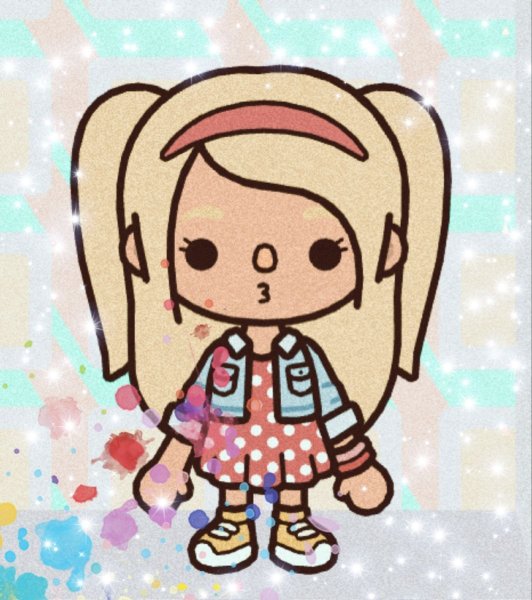 Тока бока персонажи девочки