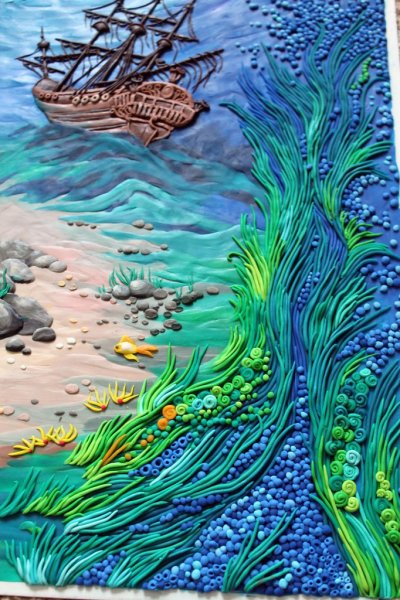 Пластилиновая живопись