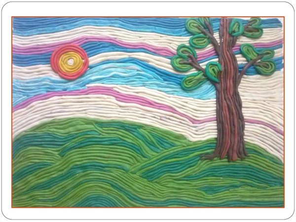 Пластилиновая живопись