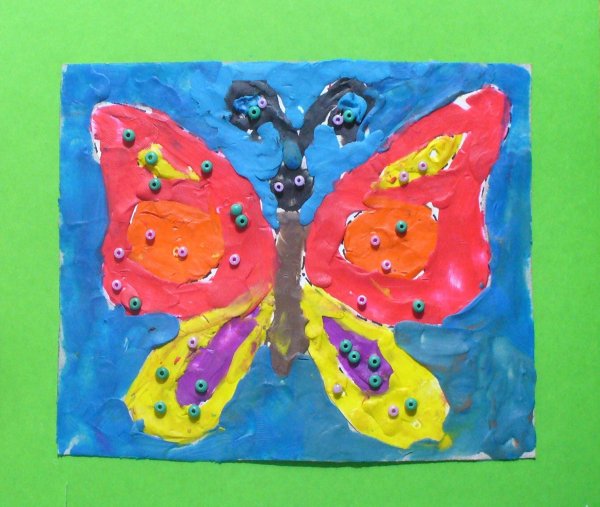 Пластилиновая живопись для детей дошкольного возраста-