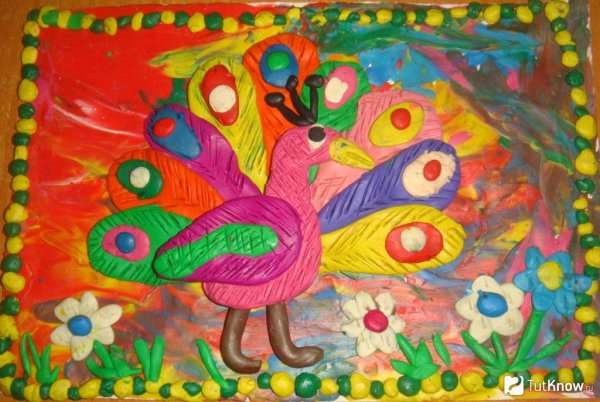 Пластилиновая живопись для детей