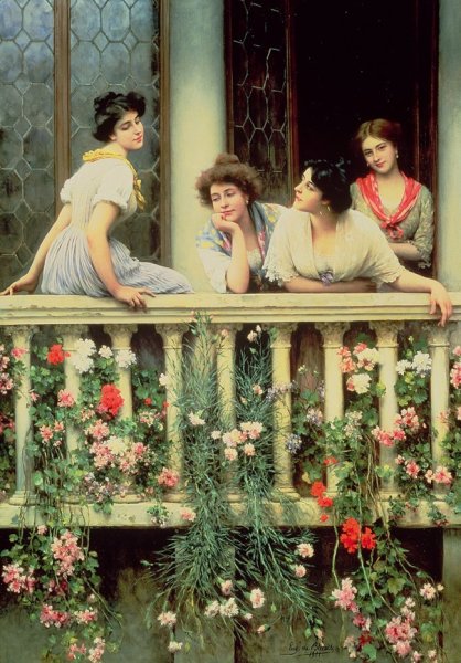 Художник Эжен де Блаас