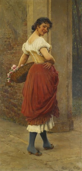 Художник Эжен де Блаас