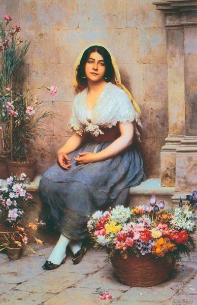 Эжен де Блаас (Eugene von blaas; 1843-1932).