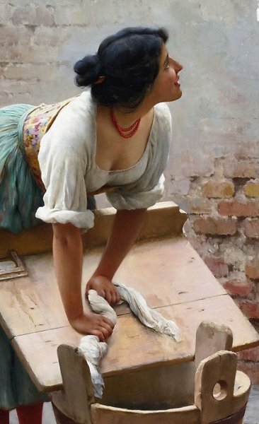 Художник Эжен де Блаас (1843-1931