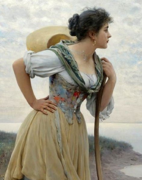 Эжен де Блаас Серенада