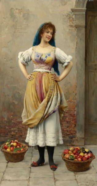 Художник Eugene de blaas (1843 — 1932)