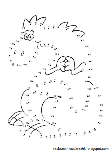 Рисунки по точкам