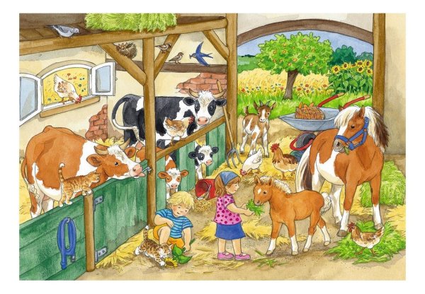 Домашние животные на ферме