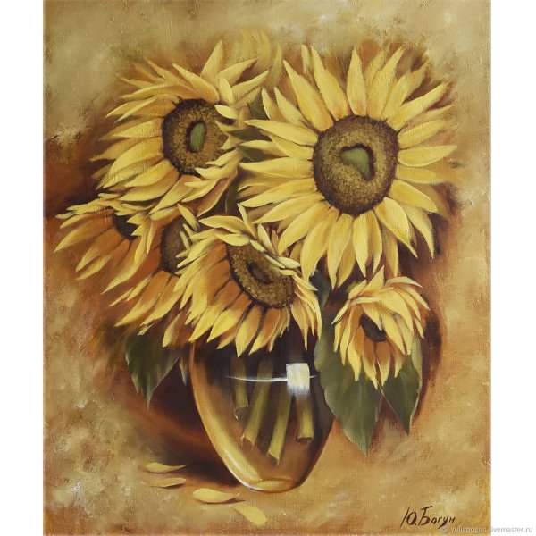 Художник Антон Горцевич картины цветы