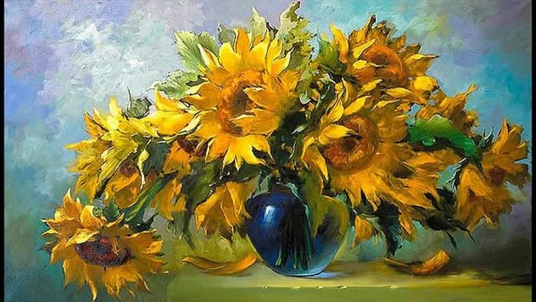 Джейн Пеллант Подсолнухи