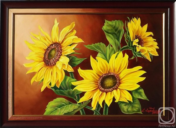 Куинджи Подсолнухи