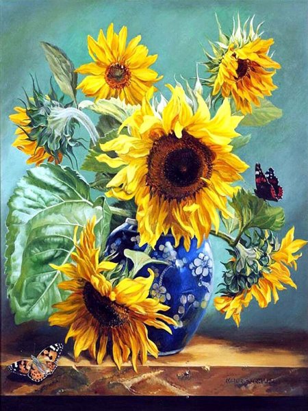 Куинджи Подсолнухи