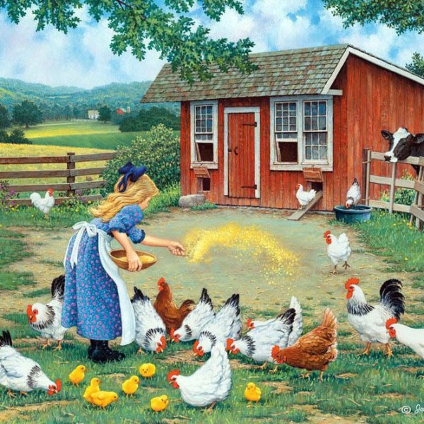 Птичий двор Нищева