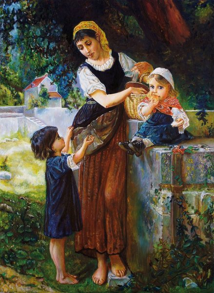 Обед на Руси