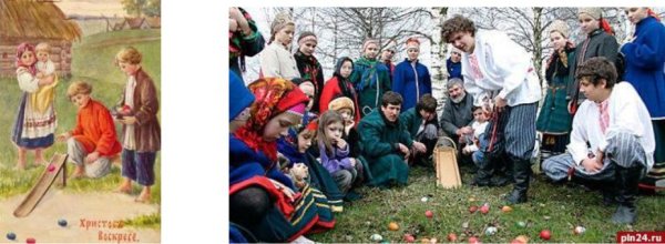 Пасха в деревне живопись