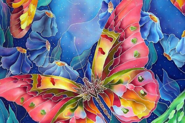 Виктория Кравченко офортный батик