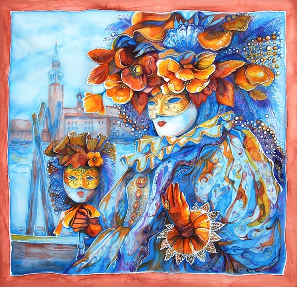 Никитина Галина батик