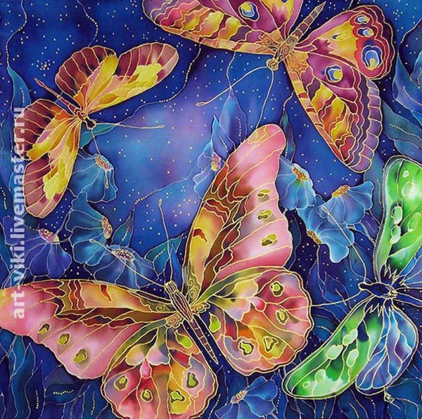 Холодный батик