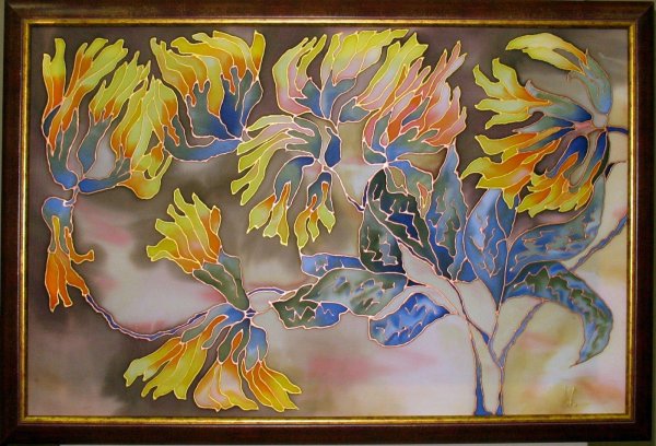 Турилова художник Владимир батик