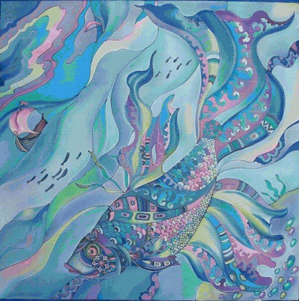 Горячий батик море