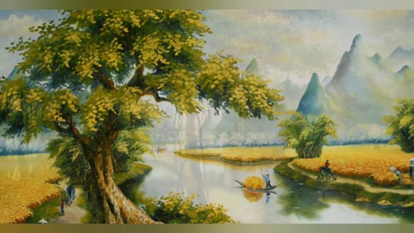 Вьетнам арт ландшафт