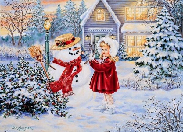 Рождественские картины Kevin Walsh