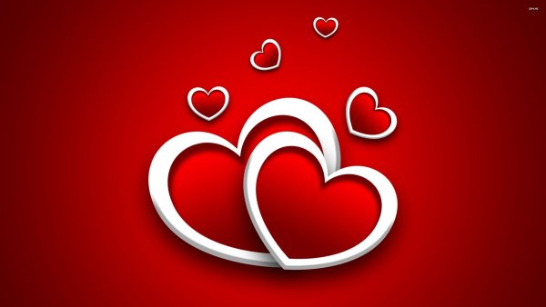 Красивое сердце