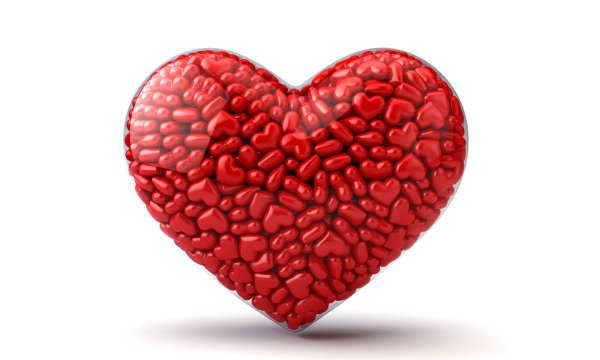 Открытки с сердечками