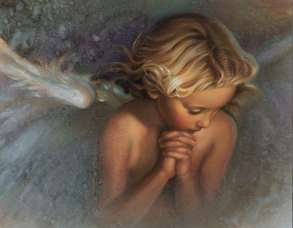 Ангелы дети масло