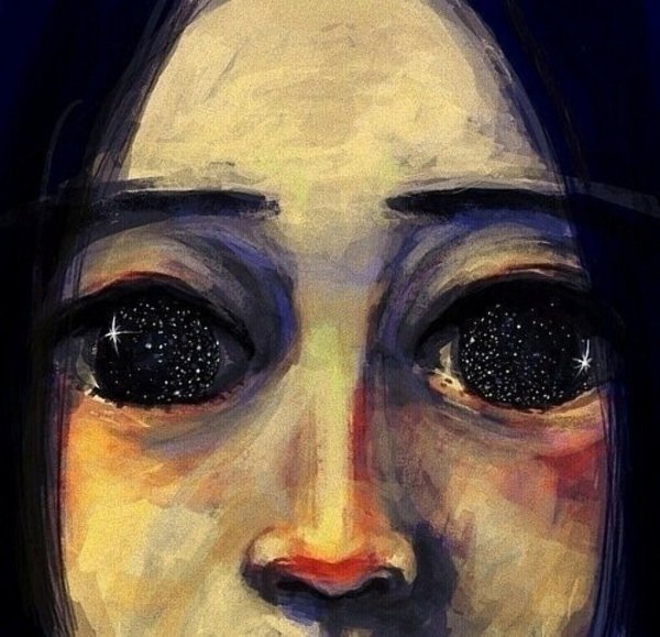 Картина взгляд