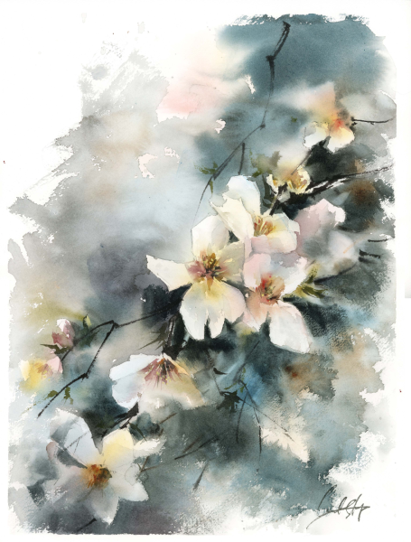 София Родионова акварель