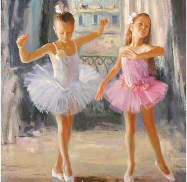 Владимир Волегов балерины картины